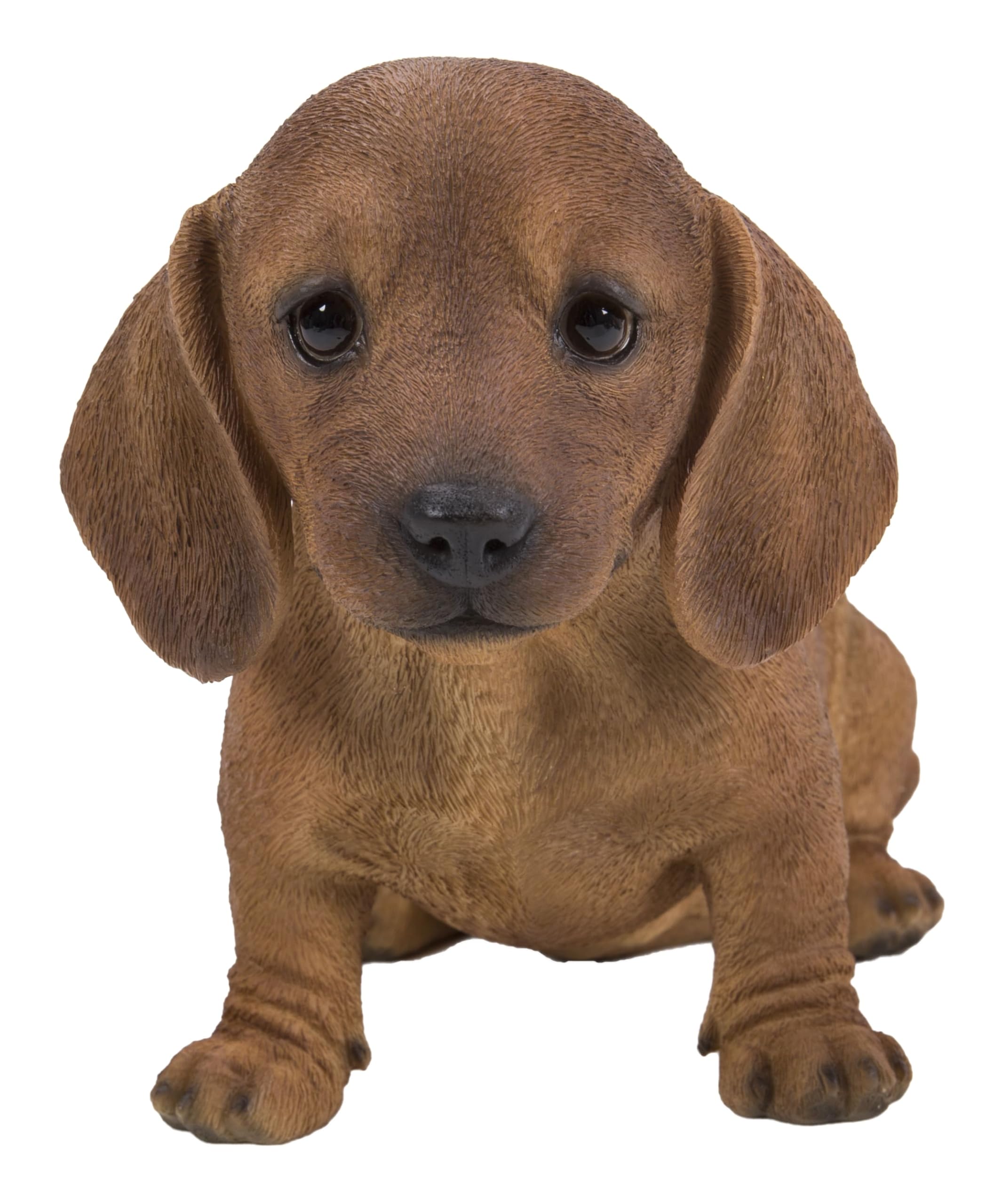 Hi-Line Gift Ltd. Brown Dachshund Sitting Statue