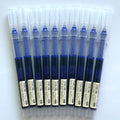 Sencoo 10 Pack Blue Extra Fine Point Pens Liquid Ink Pen Rolling Roller Ball Quick-Drying Ink For Home Office School Students Pe