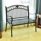 International CaravanInternational Caravan Segovia Iron Loveseat