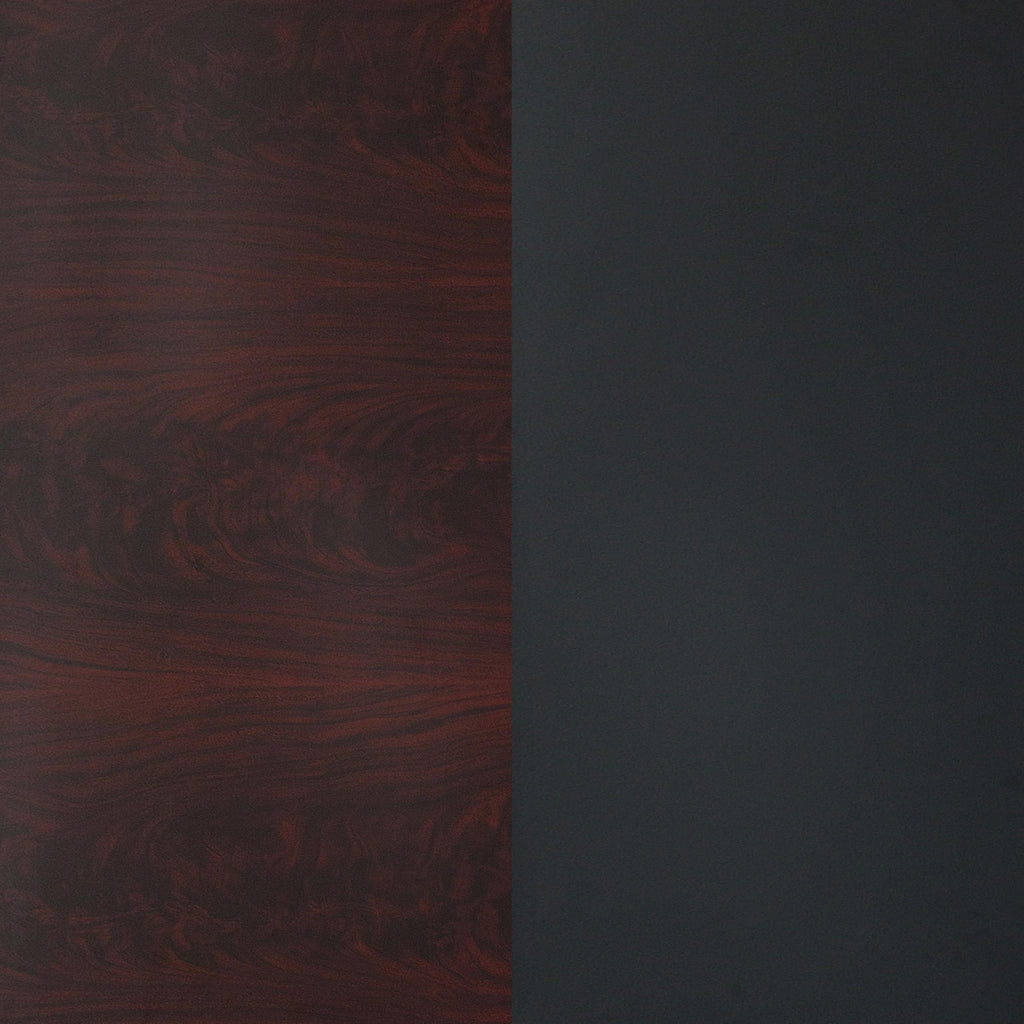 Flash Furniture Glenbrook 24'' x 42'' Rectangular Table Top with Black or Mahogany Reversible Laminate Top