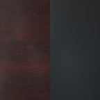 Flash Furniture Glenbrook 24'' x 42'' Rectangular Table Top with Black or Mahogany Reversible Laminate Top