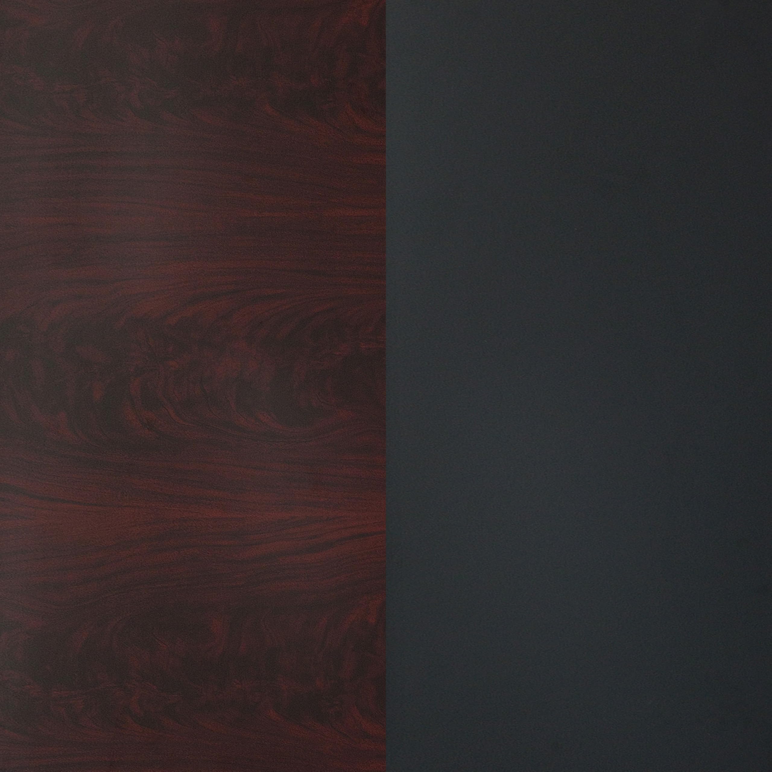 Flash Furniture Glenbrook 24'' x 42'' Rectangular Table Top with Black or Mahogany Reversible Laminate Top