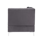 Acme Furniture Jaszira Modular - Wedge in Gray Velvet
