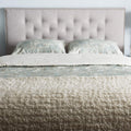 Baxton Studio Windsor Modern and Contemporary Greyish Beige Fabric Upholstered Full Size Headboard