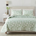 Full/Queen Coastal Quilt Bedding Set, Summer Quilt With Shams, Beach 3-Piece Reversible All Season Bedspread Quilt Set. Lightwei
