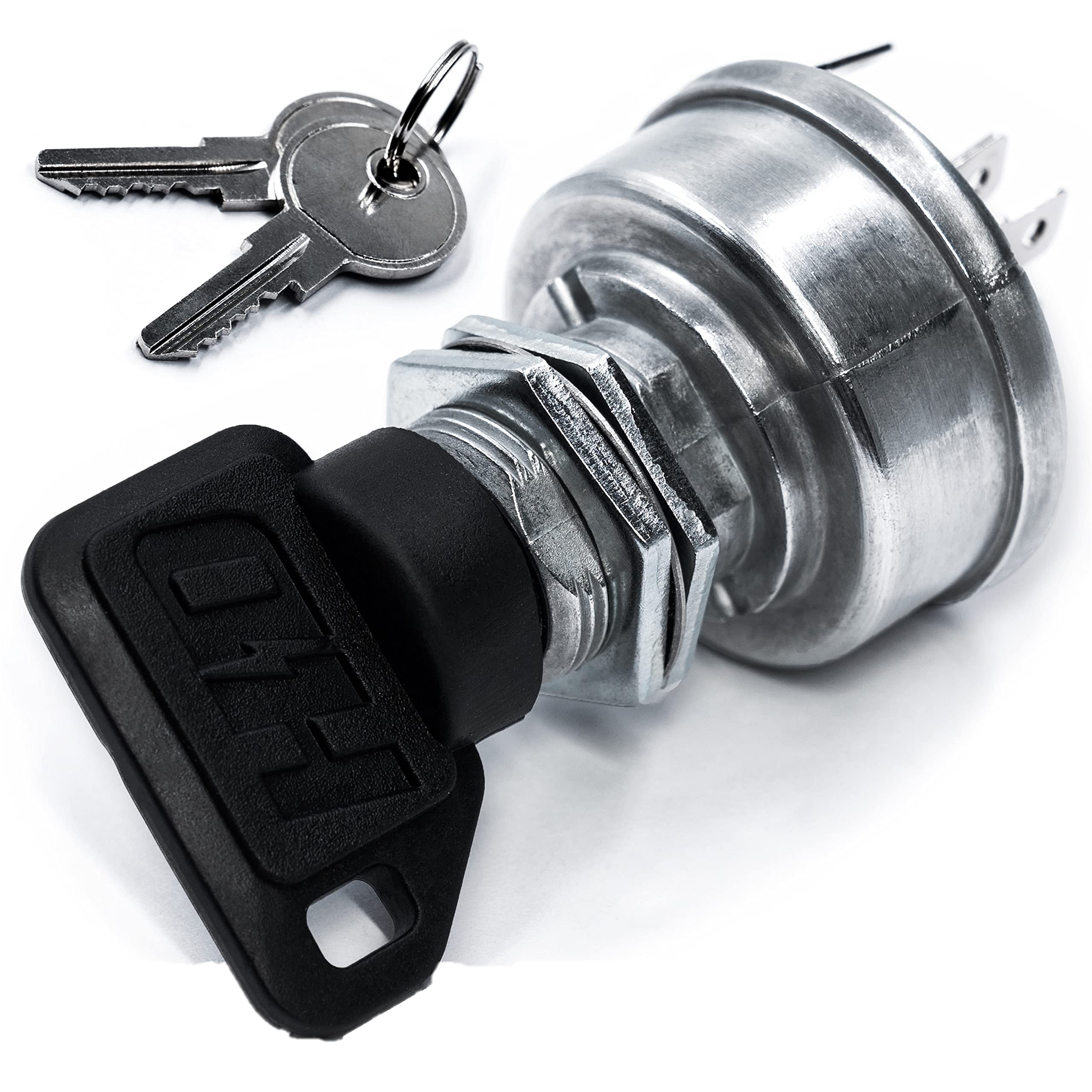 Hd Switch Starter Ignition Key Switch Fits John Deere Ztrak Z-Trak Mower 717 717A 717E 727A 737 757 777 797 997 W/ 3 Keys & Free