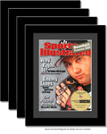 CreativePF [4pk1114bk-b] Collectors Edition Sports Illustrated Frame, Displays 1971-1980 Magazines Measuring 8 1/2 by 11 1/4-inc