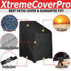 30X27X48 Uv-Proof Waterproof Furniture Patio Cover 30D X 27W X 48H Breathable Dust Proof Sofa Table Chair Storage Bar High Chair