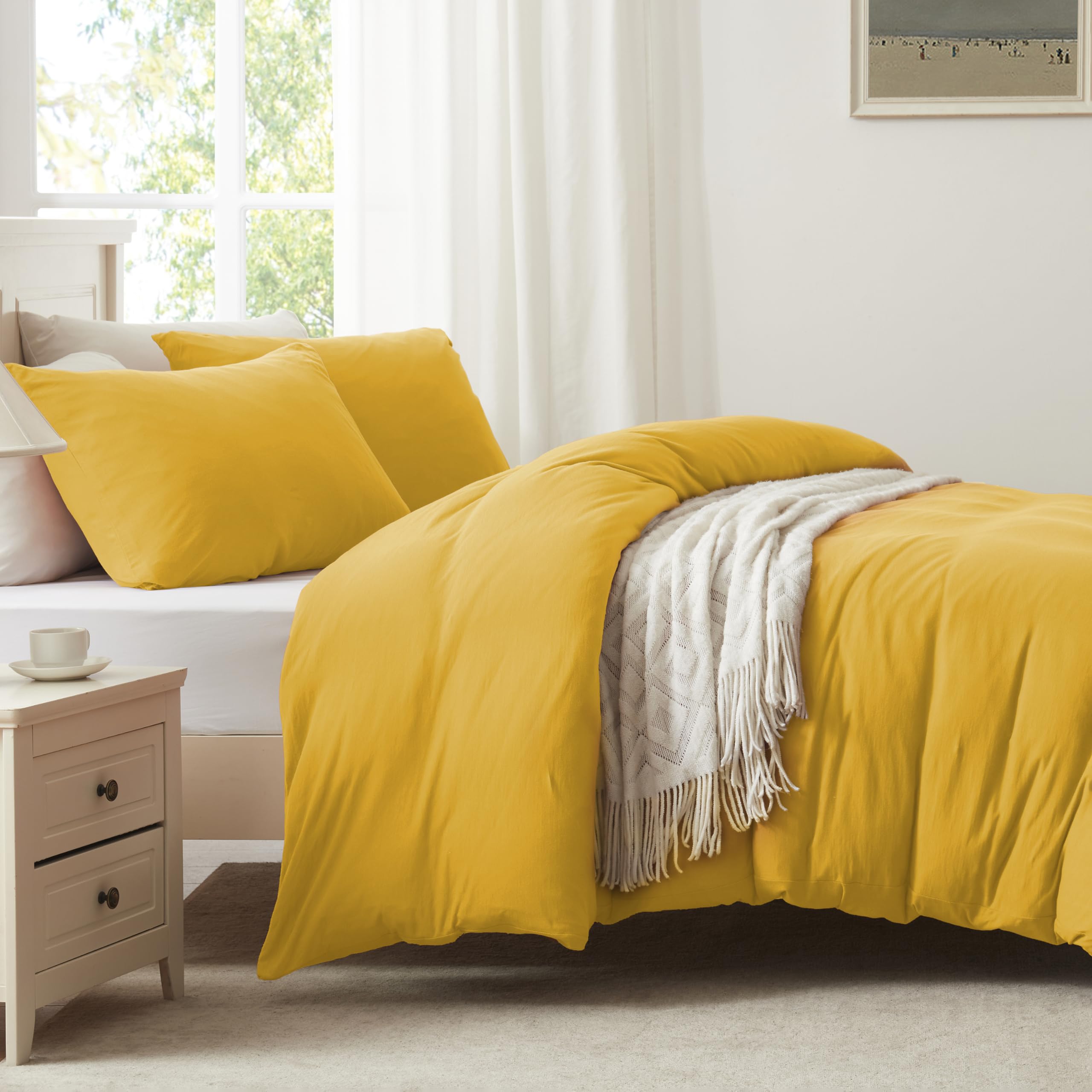 Household 100% Jersey Cotton Pillowcase 20   X36   -Light Weight, Comfortable, Super Soft Pillow Case With Envelope Closure Set