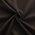 Koufall Brown Kitchen Window Curtains Blackout Rod Pocket Short Tier Curtains Small Chocolate Coffee Curtains For Bathroom Small Window Wide 34 X 30 Inch Length