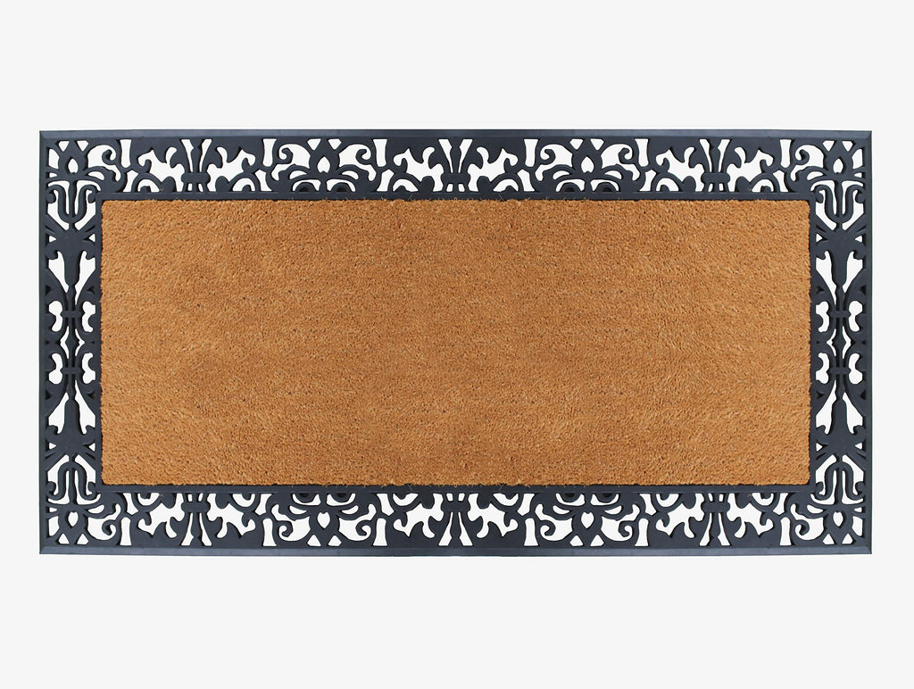 A1Hc Entrance Door Mats, 30    X 60   , Durable Large Doormat, Non-Slip Welcome Doormat, Rubber Backed Thin-Profile Heavy Duty D