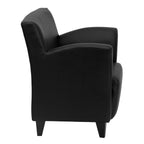 Flash Furniture HERCULES Roman Series Black LeatherSoft Lounge Chair