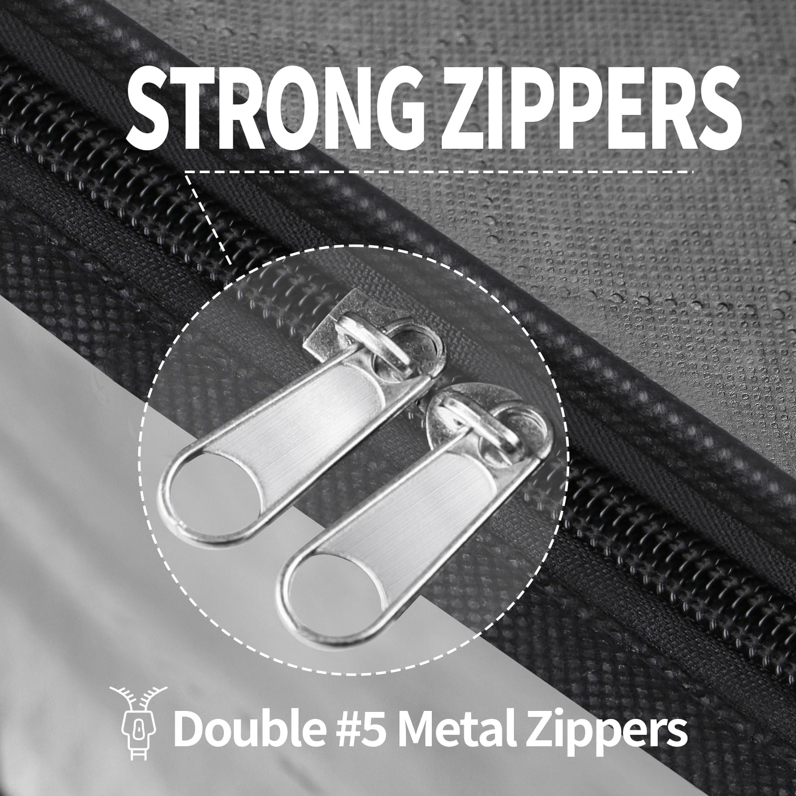 Spralsail Clothes Storage Bags, Closet Organizers And Storage Containers For Clothes, Bedding & Blankets, Foldable Bedroom Organ