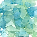 Tumbler Home Sea Glass for Crafts, Decor and Vase Filler. Frosted Beach Glass in Bulk. 25oz Aqua & Mint Seaglass Pieces