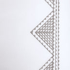 Ink+Ivy Pillow, 26'X26', White Euro Sham