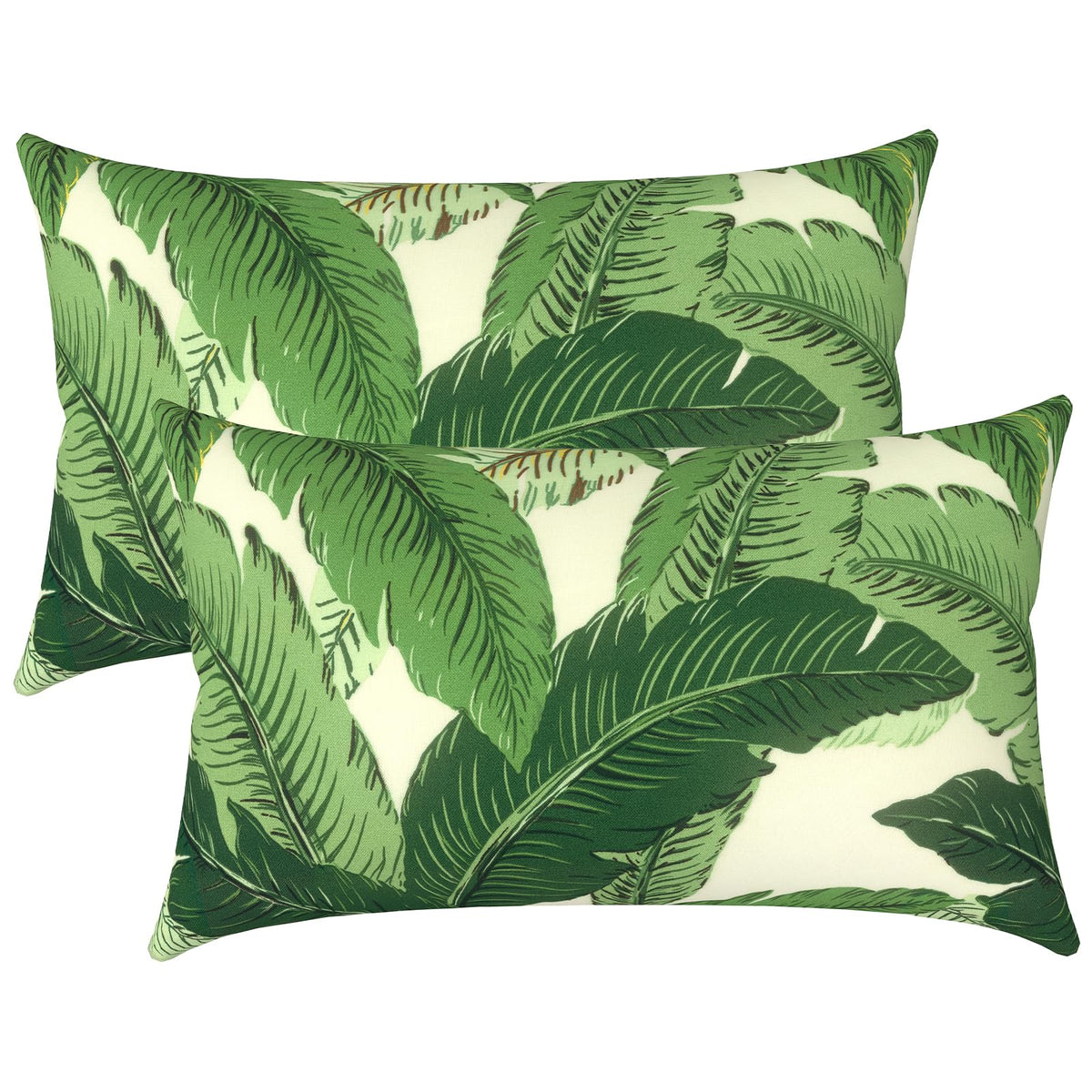 Lvtxiii Outdoor Pillow Covers 12X20 Inch Fade Resistant Patio Lumbar Pillow Covers, All Weather Throw Cushion Cases For Sofa Cou