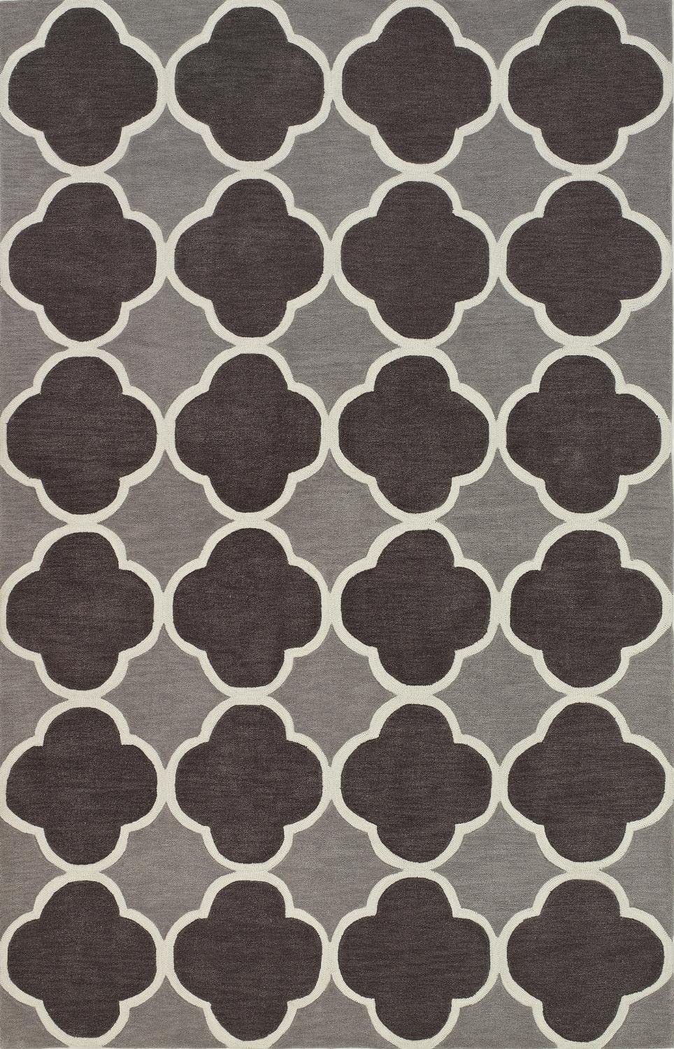 Dalyn Rugs Infinity If 2 Area Rug, 8-Feet By 10-Feet, Charcoal