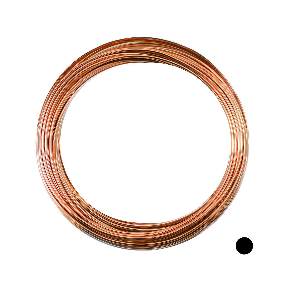 10 Gauge, 999 Pure Copper Wire (Round) Dead Soft Cda 110 Made In Usa - 1Ft By Craft Wire