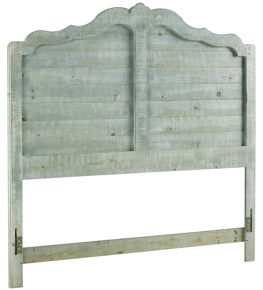Progressive Furniture King Chatsworth Panel Bed, Mint Green