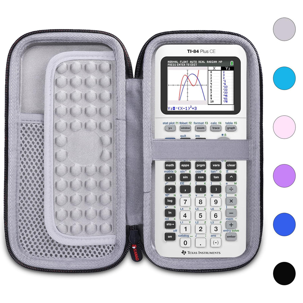 Hard Case Compatible With Texas Instruments Ti-84 Plus Ce/Ti-84 Plus/Ti-Nspire Cx Ii Cas/Ti-Nspire Cx Ii/Ti-83 Plus/Ti-85 /Ti-86