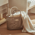 Enakshi Shower Caddy Basket Handbag Shower Caddy Tote for Apartment Household Pantry Small Coffee|Home & Garden | Bath | Bath Ca