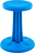 Kore Kids Junior Wobble Chair - Flexible Seating Stool For Classroom, Elementary School, Add/Adhd - Made In The Usa - Junior- Age 8-9, Grade 3-4, Blue (16In)