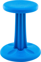 Kore Kids Junior Wobble Chair - Flexible Seating Stool For Classroom, Elementary School, Add/Adhd - Made In The Usa - Junior- Age 8-9, Grade 3-4, Blue (16In)