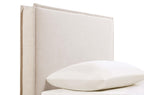Coaster Home Furnishings Izzy Contemporary 47-inch Fabric Upholstered Panel Headboard for Bedroom Twin Size Sand 315985T