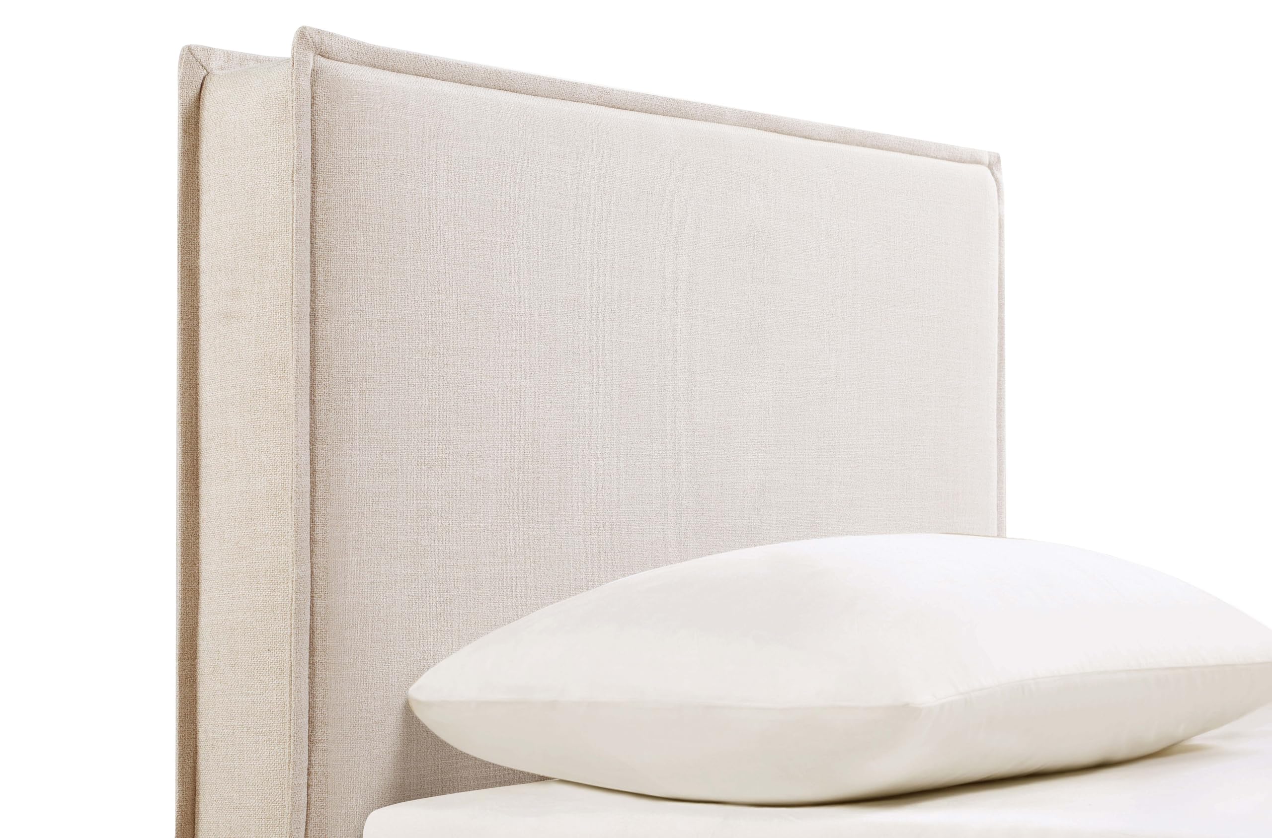 Coaster Home Furnishings Izzy Contemporary 47-inch Fabric Upholstered Panel Headboard for Bedroom Twin Size Sand 315985T