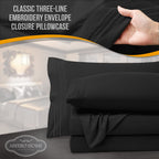 Abeero Home Twin Sheets Set - Luxury Hotel Bed Sheets - Soft Cooling Sheets With Elastic Corner Straps - Deep Pockets Microfiber