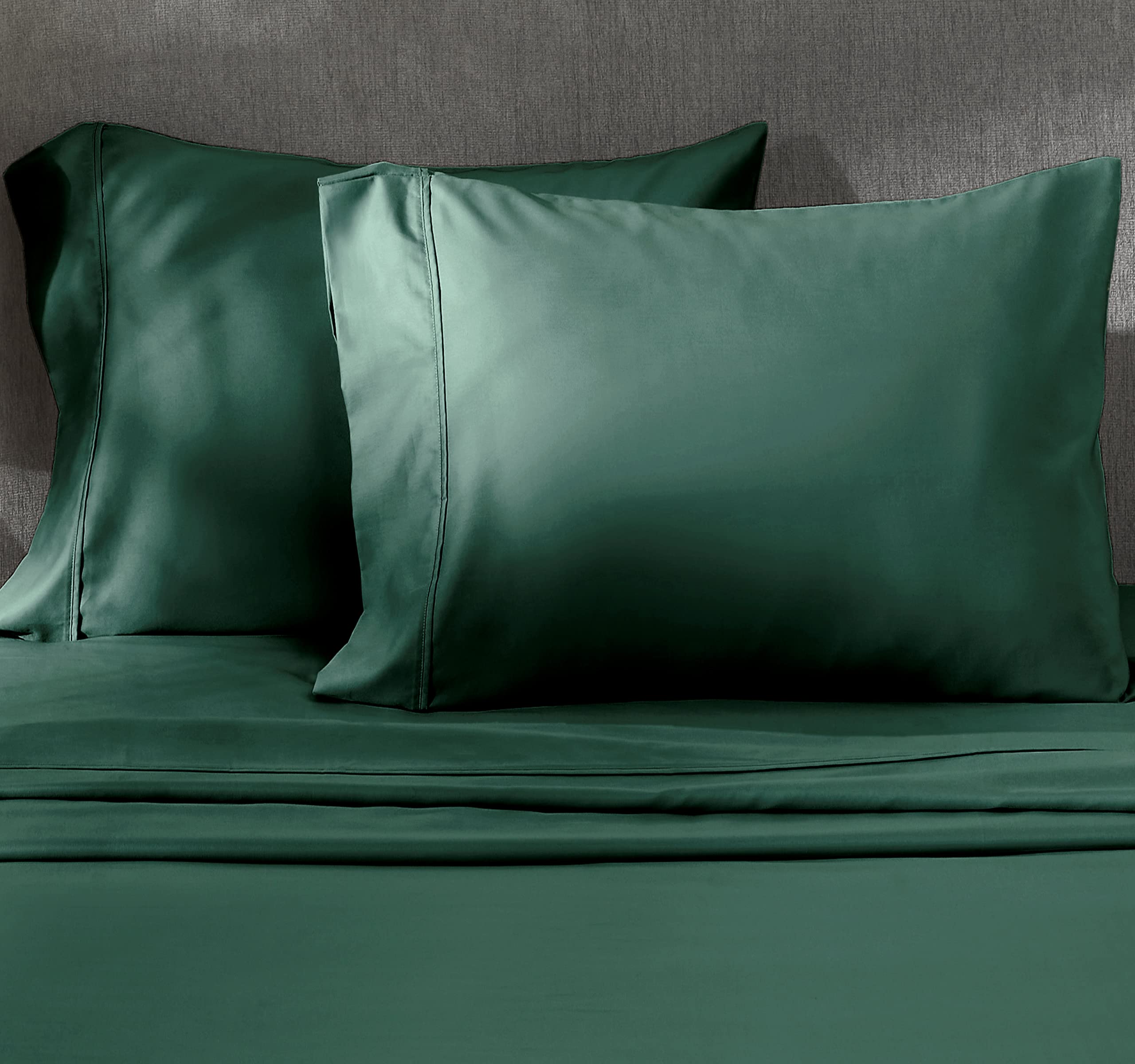 California Design Den 100% Cotton Pillowcases, Pillow Case Set Of 2, Fits King Size Pillows, Luxury 400 Thread Count Satin Pillo