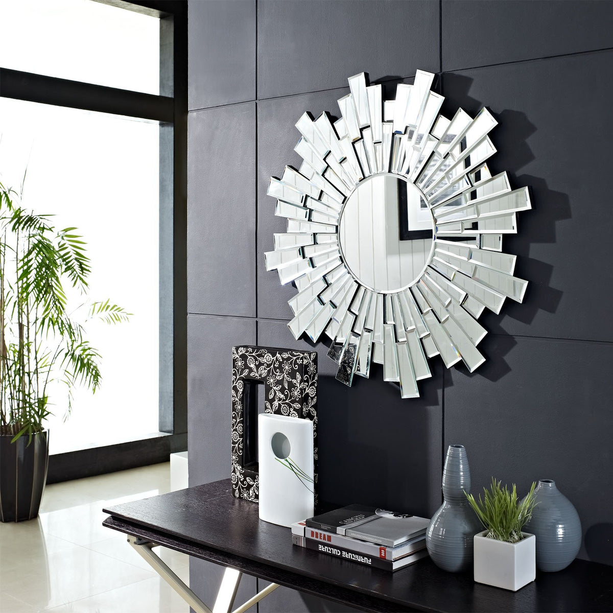 Modway Linked Wall Mirror