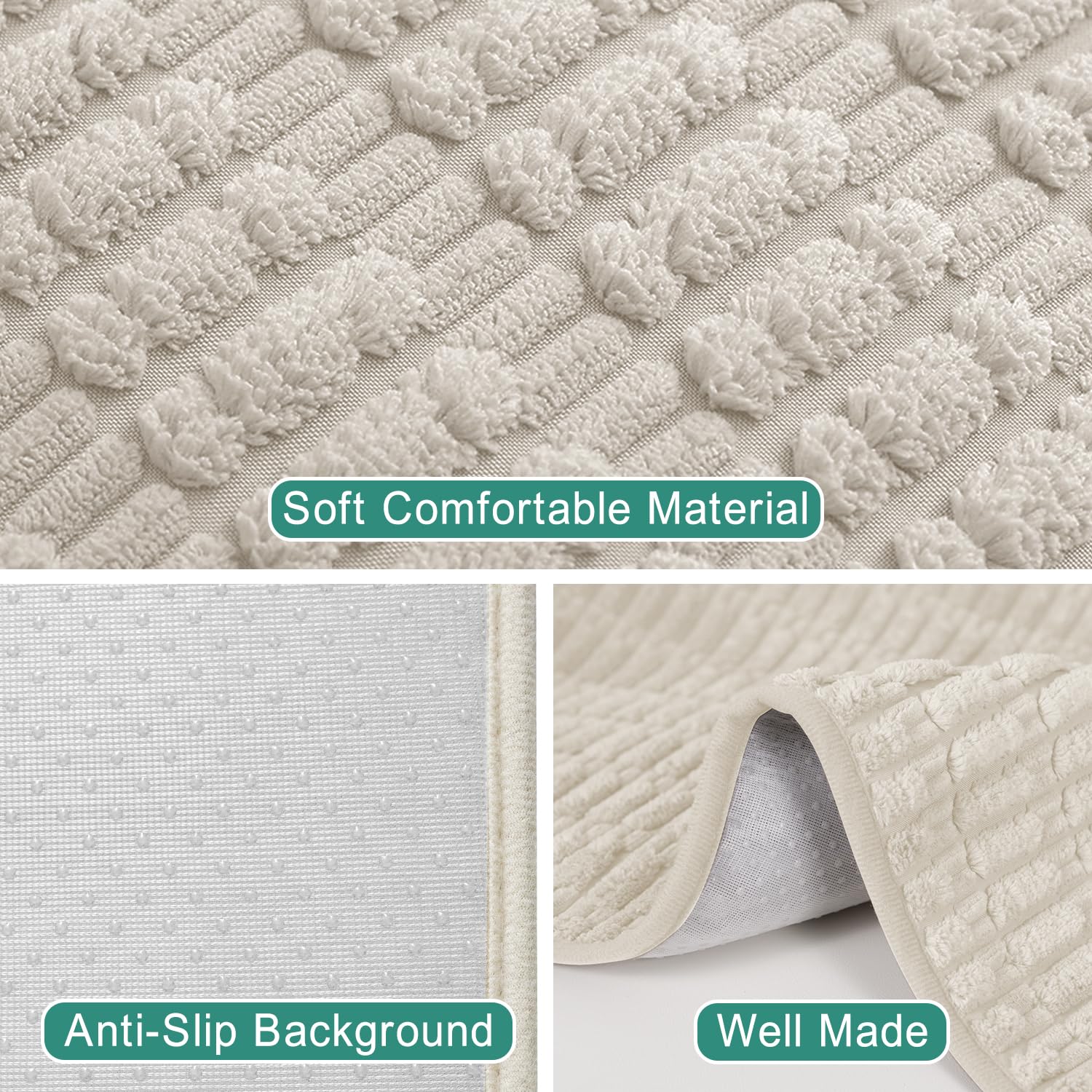 Foxdecor Dog Bed Cover Couch Cover For Pet, Anti-Slip Couch Pads For Sofa Chair Recliner Bed Furniture Protector, 32X82 Inch Cre