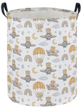 Sanjiaofen Kids Laundry Hamper,Animal Laundry Basket Collapsible Bear Storage Baskets for Home Decor,Office,Home Organizer,(Airp