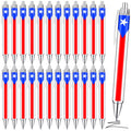 Sayglossy 36 Pcs Puerto Rico Party Souvenirs Gifts Puerto Rico Flags Ballpoint Pens for Pr Patriotic Hispanic Heritage Month Lat