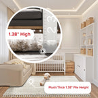 Nuloom Brooke Shag Tasseled Area Rug - 7X9 Shag Area Rug Casual Ivory Rugs For Living Room Bedroom Dining Room Nursery