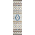 Addison Rugs Sonora Aso33 Ivory 2'3" X 7'6" Indoor Outdoor Runner Rug, Easy Clean, Machine Washable, Non Shedding, Bedroom, Living Room, Dining Room, Kitchen, Patio Rug