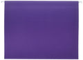 School Smart Letter Size Hanging File Folders With 1/5 Cut Tab - Pack Of 25 - Purple - 085112