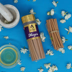 The Aroma Factory Mogra Dhoop Batti Sticks, Long Lasting Fragrance For Home Meditation, Natural & Herbal Dhoop For Pooja With Dh