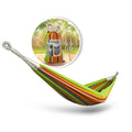 Bliss Hammocks Bh-400-Gc 40' Wide Hammock W/Hand-Woven Rope Loops & Hanging Hardware, Outdoor, Patio, Backyard Durable, Cotton