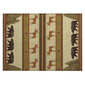 Excursion Ex1 Beige Farmhouse Rug Rectangle 3' X 5'