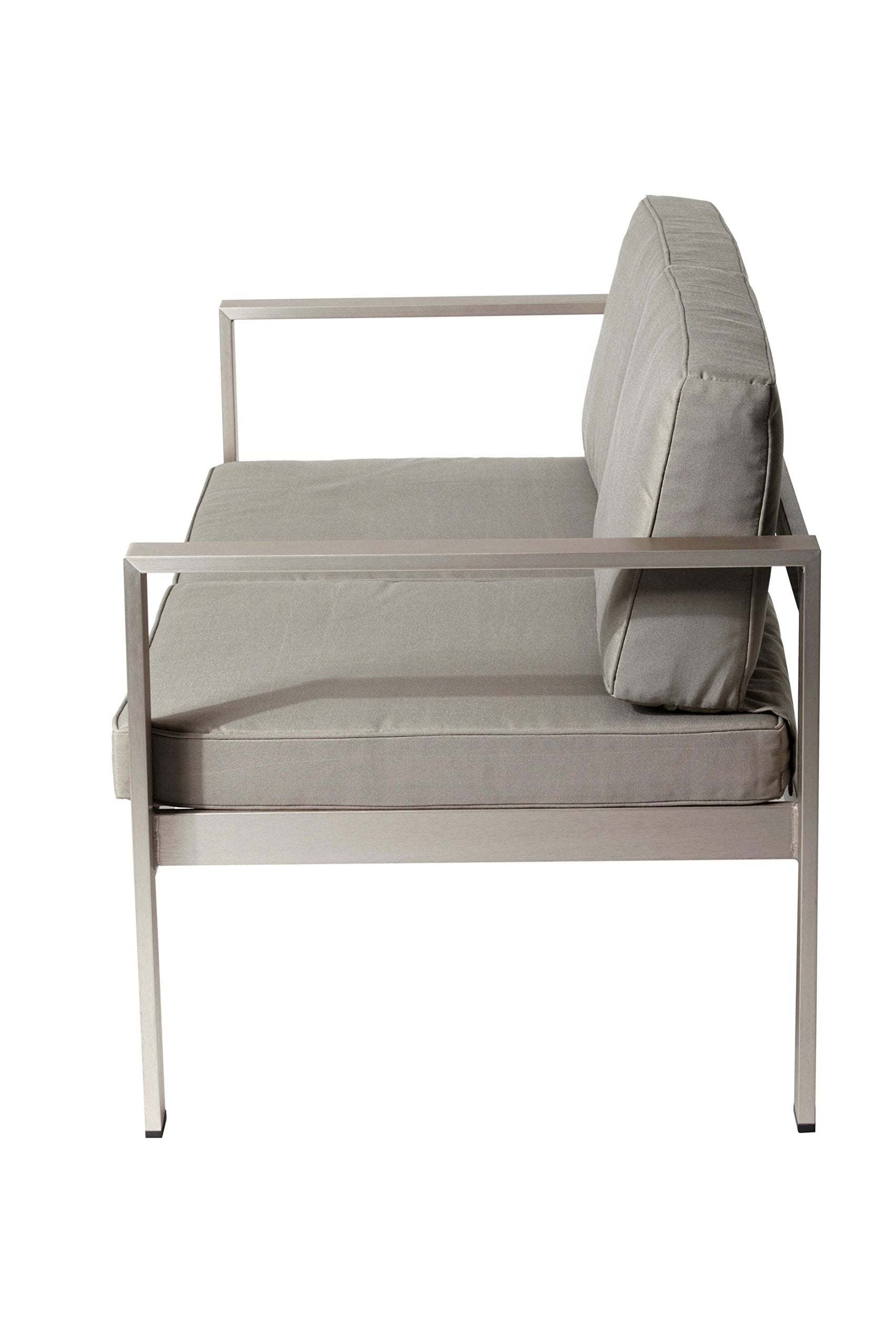 Pangea Home Karen Sf Tp Sofa, Grey