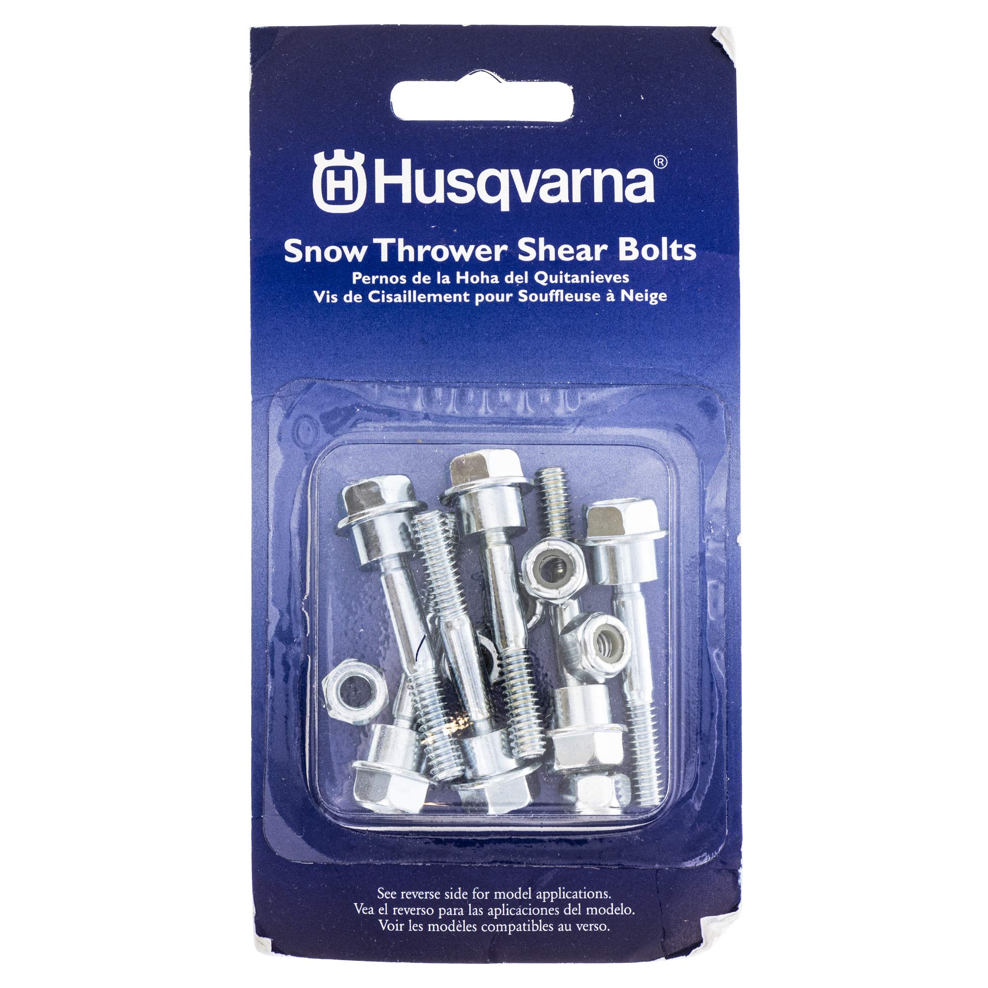 Husqvarna 580790401 Snow Thrower Shear Bolts Kit, Pack Of 6