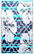 Balajeesusa Outdoor Rugs 6X9 Blue Patio Decor Waterproof Reversible And Durable Rv Camper Awning Mat Large Plastic Straw Beach P