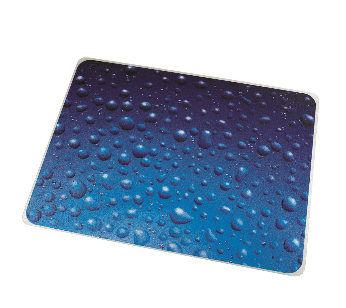 &quot;Floortex Polycarbonate Drops Photo Chair Mat 36&quot;&quot; x 48&quot;&quot; for Carpets and Hard Floors&quot;, Drops Print (FC229220ECDR)