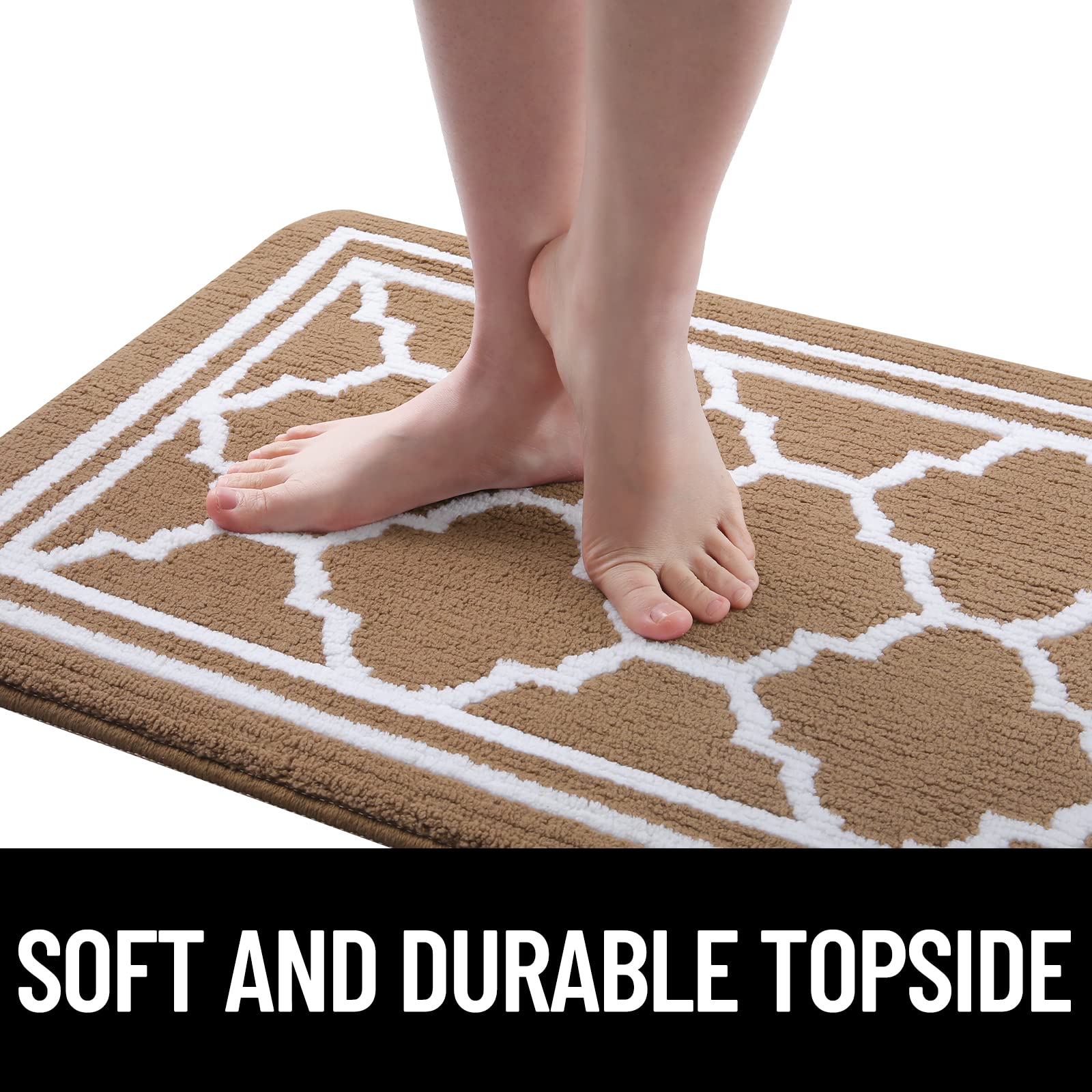 Buganda Indoor Door Mat, Resist Dirt And Absorbent Entrance Mat, Anti-Slip, Low Profile Inside Floor Mat Doormat For Entryway (5