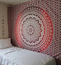 Popular Handicrafts Tapestry Wall Hanging Hippie Ombre Mandala Bohemian Hippy Psychedelic Design Indian Tapestries Bedspread 84 