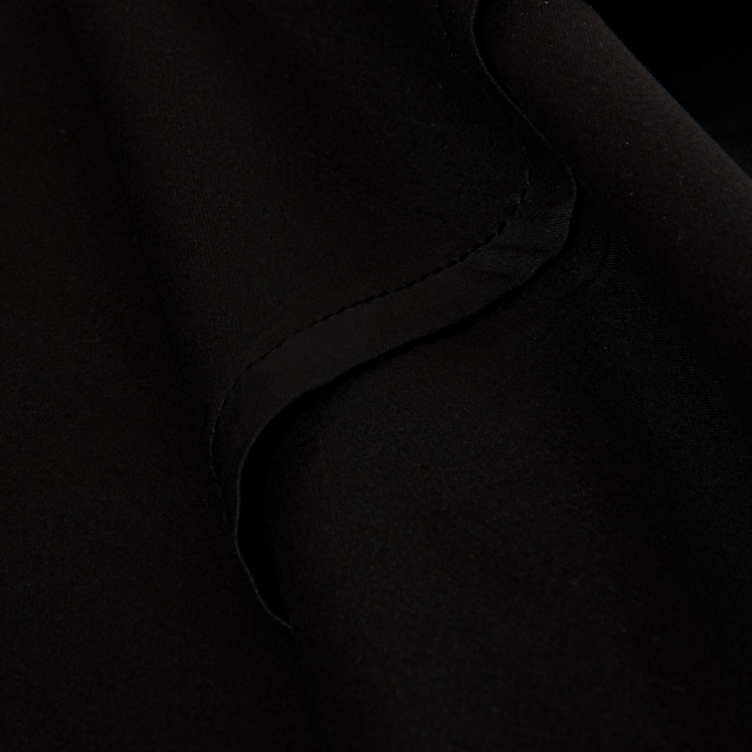 Ntbay 2 Pack 500 Thread Count 100% Egyptian Cotton Queen Pillow Shams, Super Soft And Breathable Oxford Pillowcases For Bed, 20X30 Inches, Black