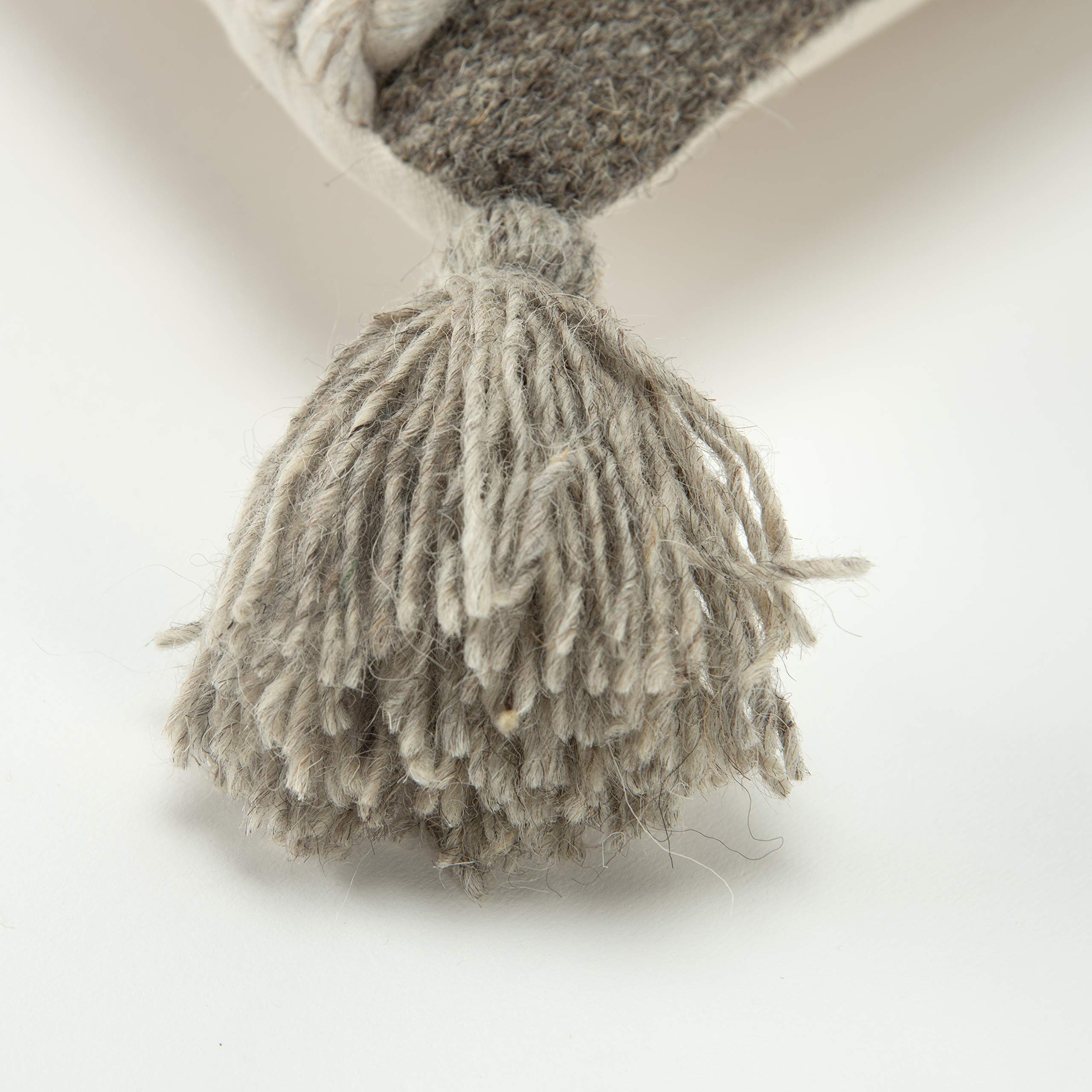 Rizzy Home Stripe 14&quot; x 26&quot; Poly Filled Pillow in Camel/Natural Fabric