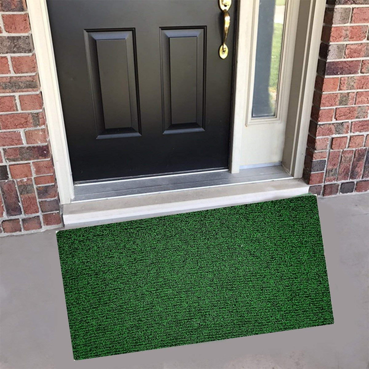 Viihaa?PVC Cushion Wire Mesh Entrance Doormat | Waterproof Spaghetti Design Foot Mat with AntiSlip Rubber Back | Floor Door Mat